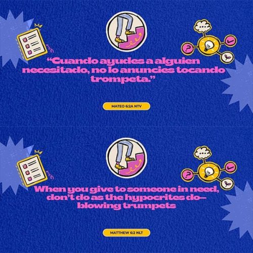 Mateo 6:2 NTV
